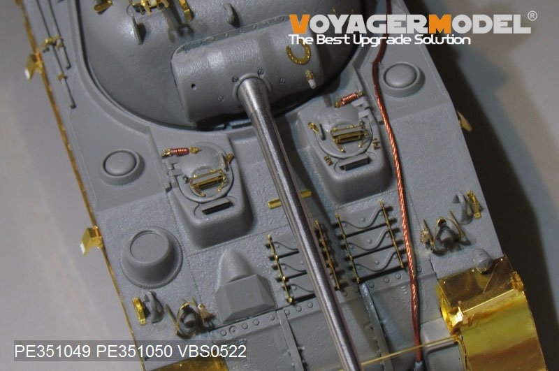 Voyager Model PE351049B WWII UK Sherman VC Firefly (B Ver.included Gun Barrel) For R.F.M 5038 1/35 – immagine 11