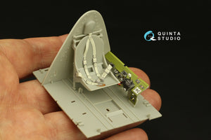 Intérieur imprimé en 3D et coloré sur papier décalcomanie Quinta Studio QD32195 F6F-5 Hellcat (Trumpeter) 1/32 – image 7