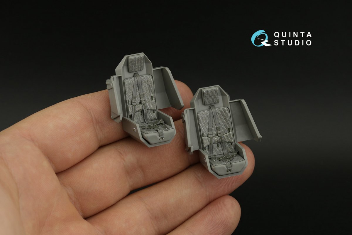 Quinta Studio QD+35106 AH-64D 3D-Printed &amp;amp; coloured Interior on decal paper (Takom) (with 3D-printed resin parts) 1/35 – Bild 5