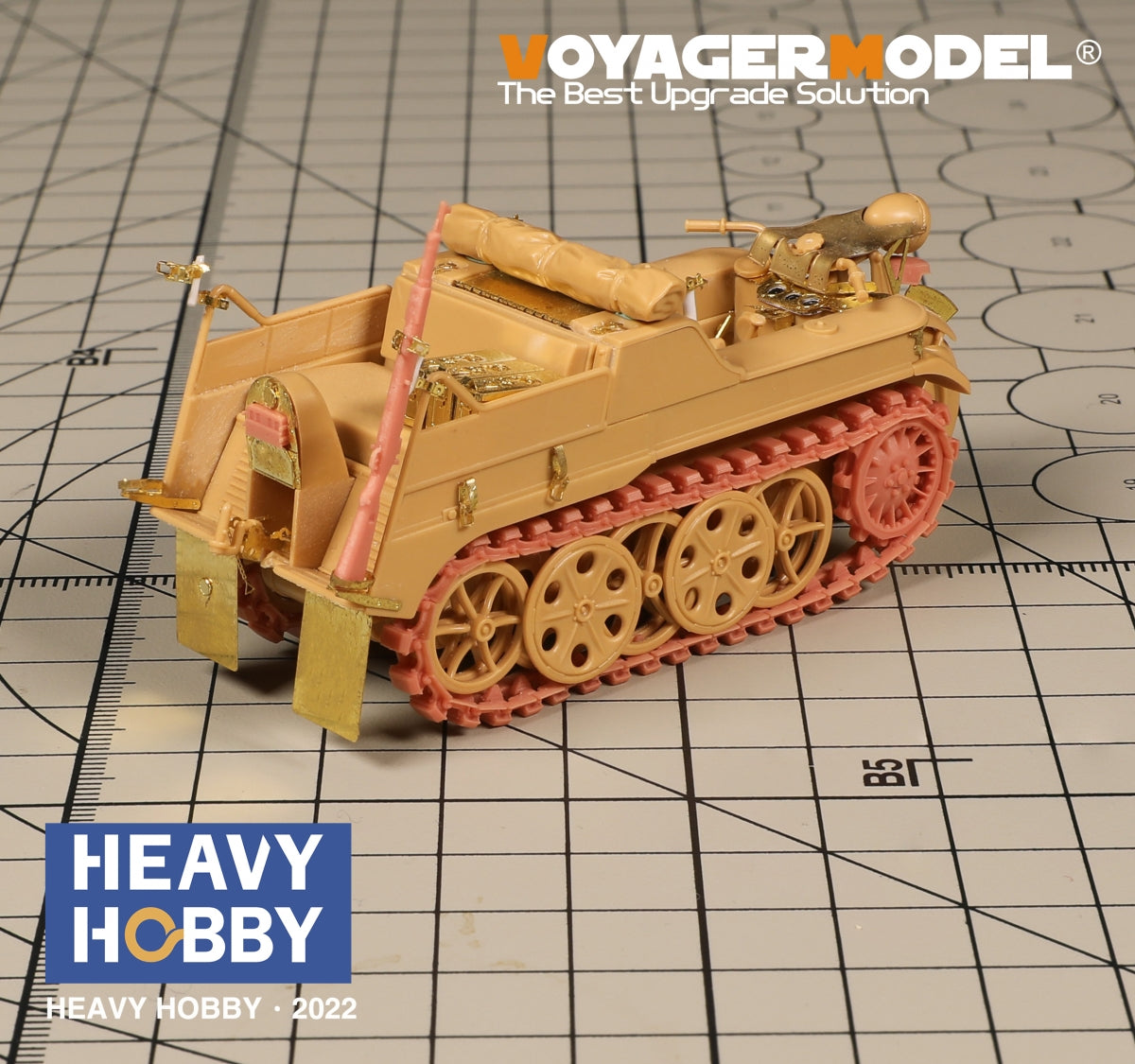 Heavy Hobby PT35072 WWII German Sd.Kfz.2 Kleines Kettenkard Normal Tracks 1/35 – imagen 4