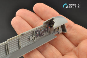 Quinta Studio QD48098 Ju 87B-2/R-2 3D-Printed &amp;amp; coloured Interior on decal paper (Hasegawa) 1/48 – immagine 4
