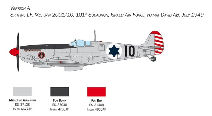 Italeri 2804 Spitfire Mk. IX 1/48  – image 5