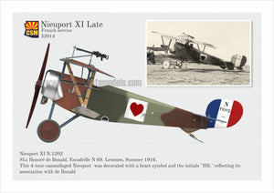 Maquette Cooper State Models 32014 Nieuport XI tardif 1/32 – image 7