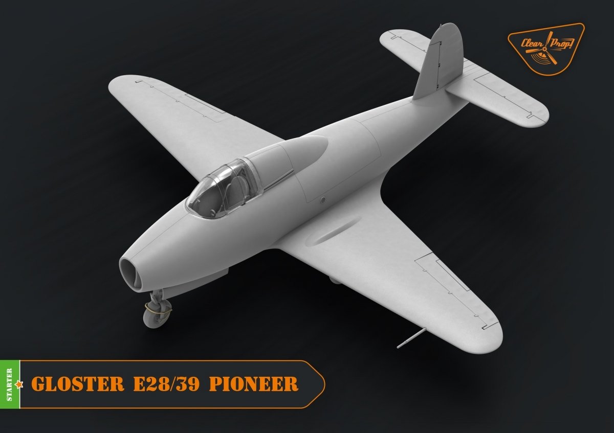 Clear Prop! CP72007 GLOSTER E28/39 PIONEER STARTER KIT 1/72 – Bild 8