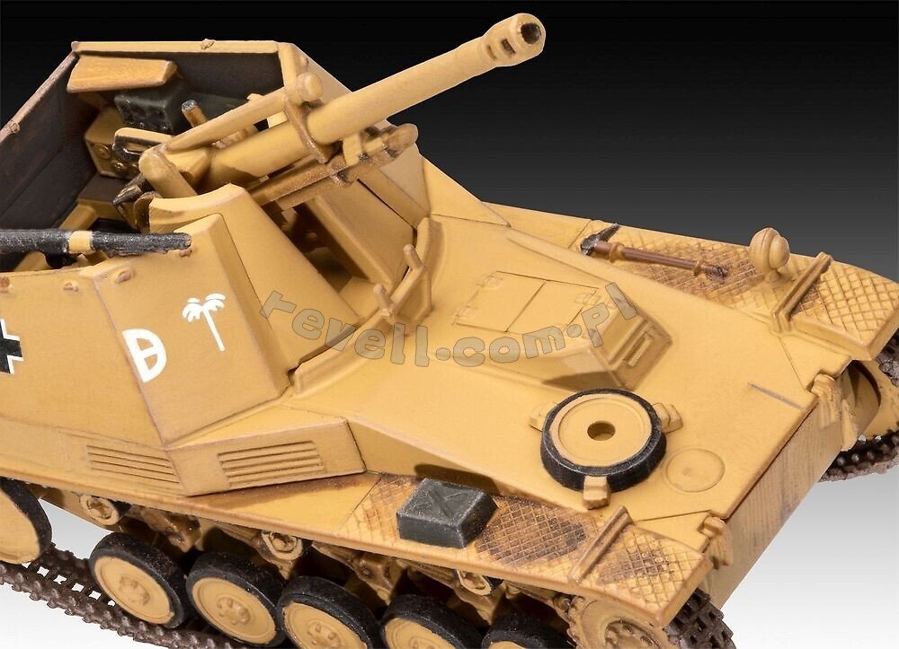 Revell 03334 Sd.Kfz. 124 Wespe - First Diorama Set 1/76 – immagine 4