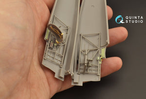 Quinta Studio QD48209 Arado Ar 68 E/F 3D-Printed &amp;amp; coloured Interior on decal paper (Roden) 1/48 – immagine 9