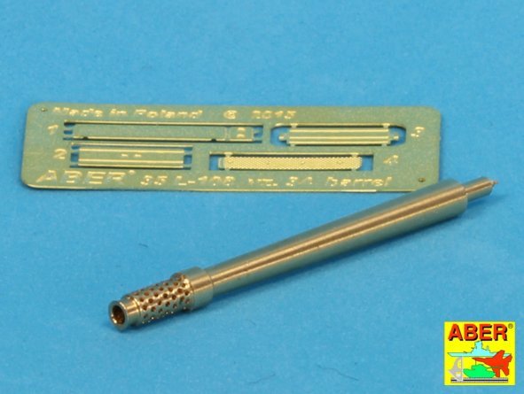 Canon Aber 35L-108 de 3,7 cm KwK.34(t) ou vz. 34 pour char Pz.35(t) (1/35)