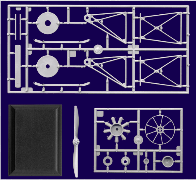 Roden 621 Engine Gnome Monosoupape 9B 1/32 – imagen 2