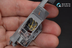 Quinta Studio QD48103 Bf 109G-6 3D-Printed &amp;amp; coloured Interior on decal paper (for Tamiya kit) 1/48 – imagen 7