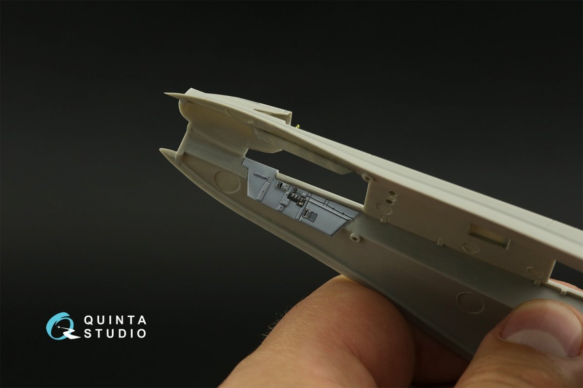 Quinta Studio QD48277 F/A-18А 3D-Printed &amp;amp; coloured Interior on decal paper (HobbyBoss) 1/48 – immagine 11