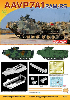 Dragon 7237 AAV-7 UPGRADE 1/72 – immagine 2