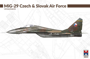 Hobby 2000 48024 MiG-29 Force aérienne tchèque et slovaque (ACADÉMIE + CARTOGRAF + MASQUE) 1/48