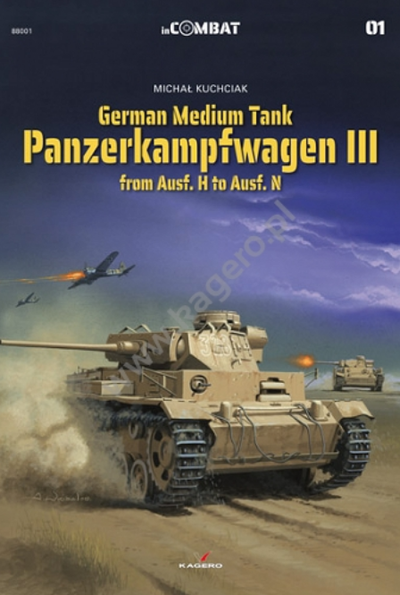Kagero 88001 Char moyen allemand Panzerkampfwagen III d&amp;#39;Ausf. H est Ausf. N EN/PL