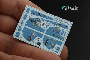 Quinta Studio QD48212 Su-30MKK 3D-Printed &amp;amp; colored Interior on decal paper (KittyHawk) 1/48 – image 4
