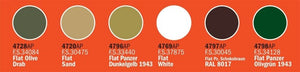 Italeri 446AP World of Tanks Roll Out Acrylic Set Series 1 Set 6x20ml – immagine 2
