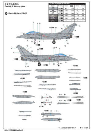 Trumpeter 03912 Rafale C 1/144 – Bild 4