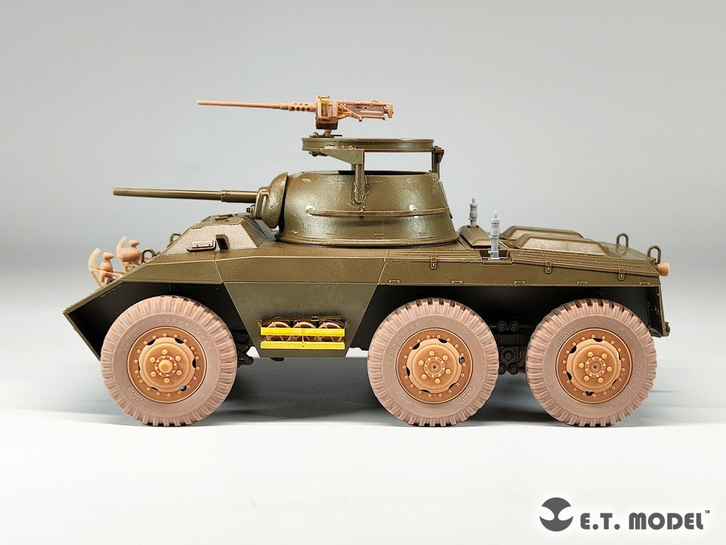 E.T. Model P35-150 U.S.Army M8/M20 Light Armored Car Sagged Wheels For TAMIYA Kit 1/35 – Bild 8