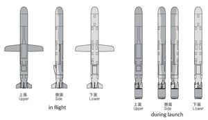 Fine Molds FP29 Tomahawk Land Attack Missile (TLAM) 1/72 – immagine 3