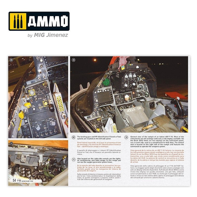 AMMO of Mig Jimenez 6029 F-16 Fighting Falcon / VIPER. Visual Modelers Guide Multilingüal (Eng, Spa, Ita) – Bild 8