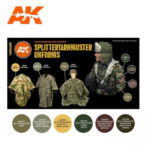 AK Interactive AK11624 SPLITTERTARNMUSTER UNIFORMS – image 2