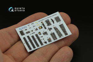 Quinta Studio QD72082 F-4J Early 3D-Printed &amp;amp; coloured Interior on decal paper (Fine Molds) 1/72 – zdjęcie 8