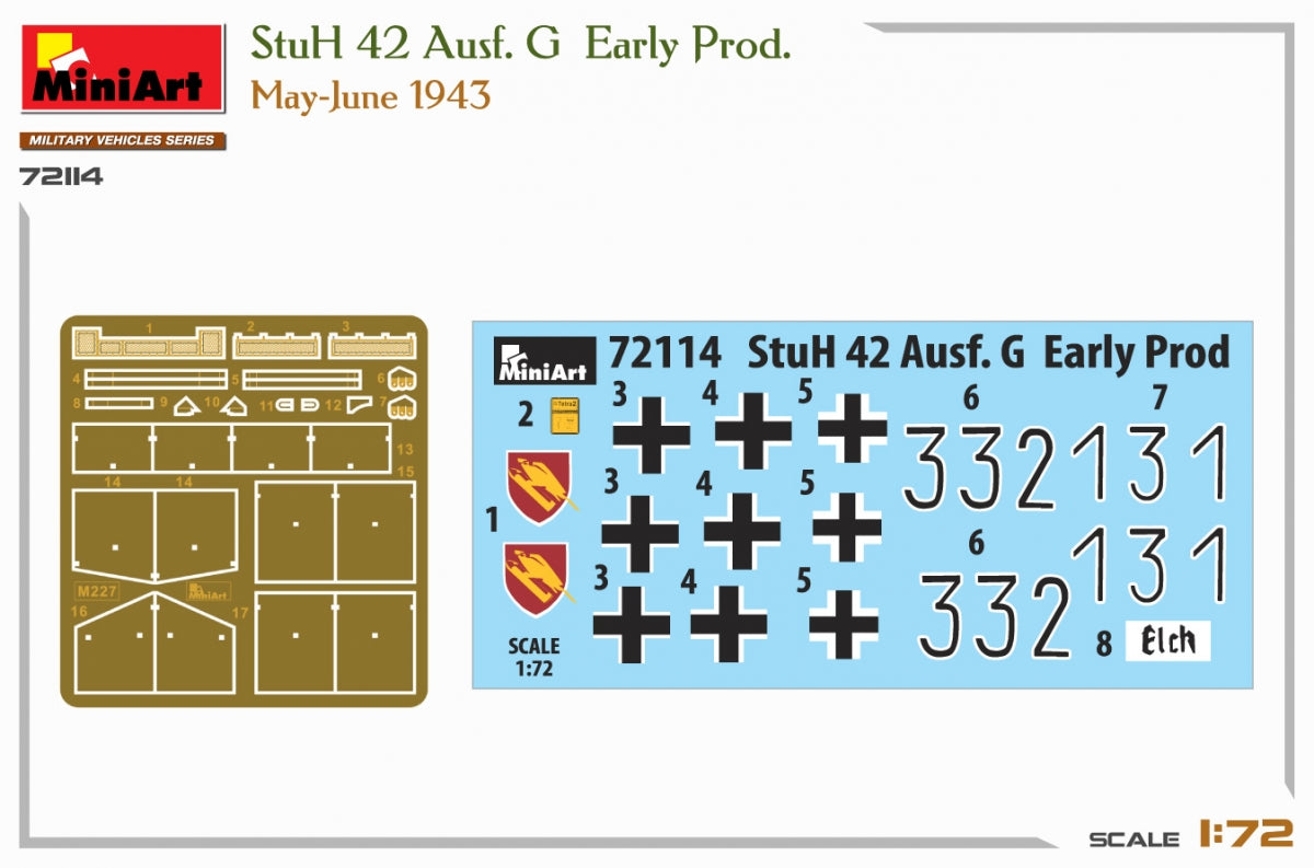 MiniArt 72114 STUH 42 AUSF. G EARLY PROD 1/72 – immagine 2