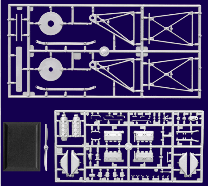Roden 626 Engine Wolseley W4A Viper 1/32 – zdjęcie 3
