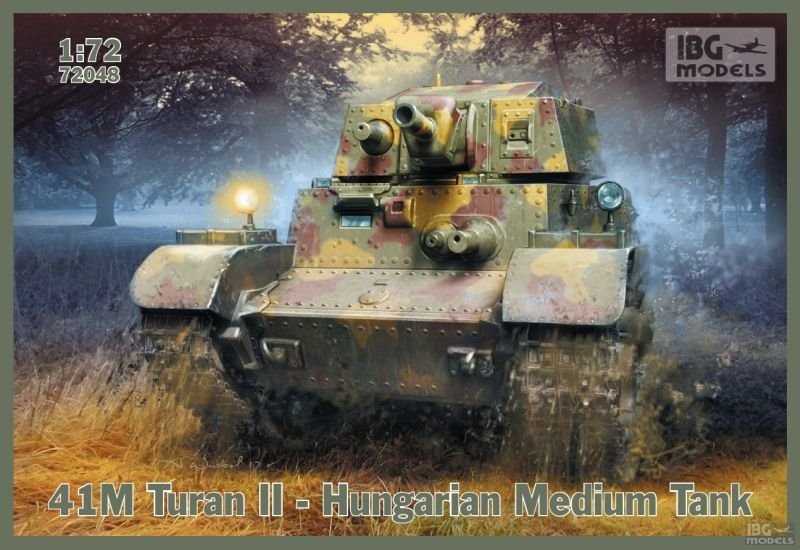 IBG 72048 41M Turan II Hungarian Medium Tank 1/72