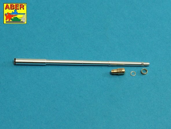 Aber 35L-252 7,5cm/5,5cm Pak 41 L/57 gun barrel with muzzle brake for German Tank Pz.Kpfw. VI Ausf. C (VK36.01) 1/35