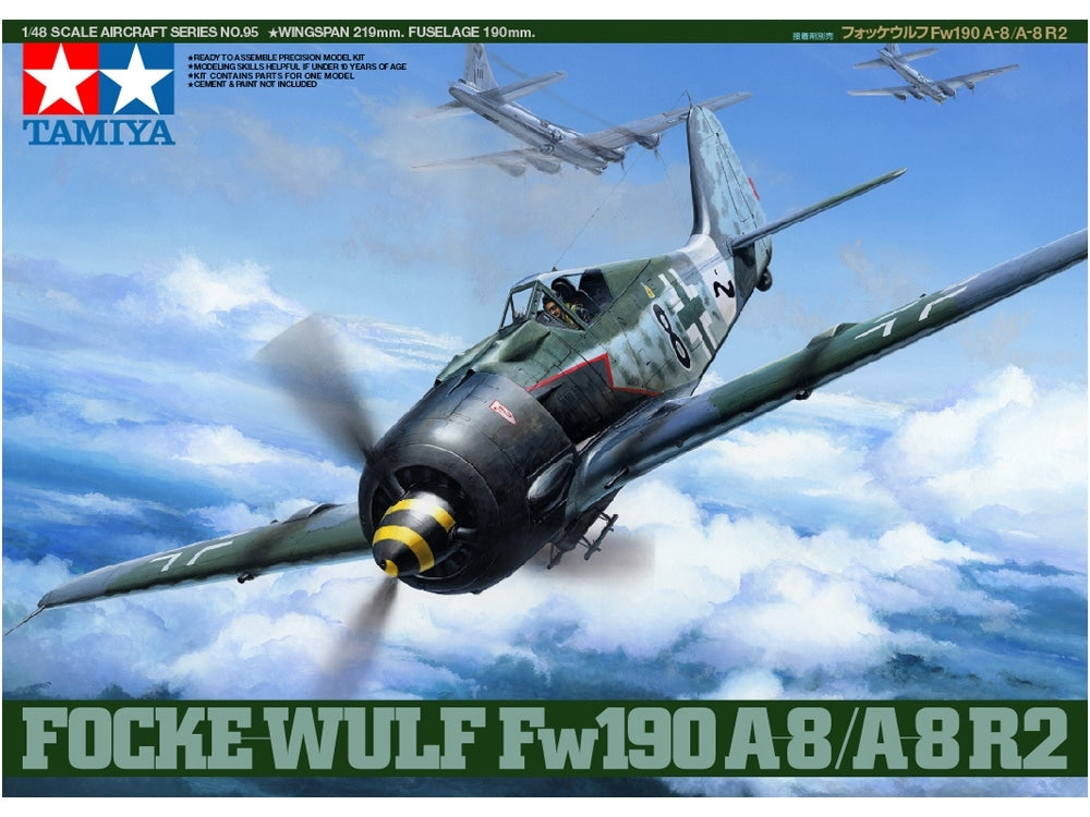 Tamiya 61095 Focke-Wulf Fw190 A-8/R2 1/48 – zdjęcie 2