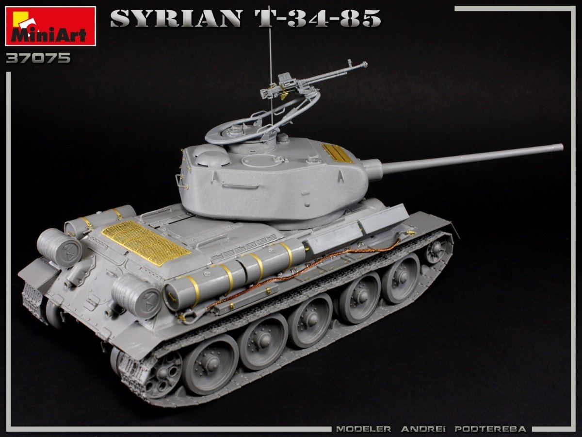 MiniArt 37075 SYRIAN T-34/85 1/35 – immagine 5