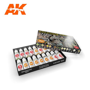 Coffret Signature AK Interactive AK11759 – Calvin Tan 3G Colors 3Gen 18 x 17 ml – image 2