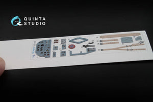 Quinta Studio QD48010 IL-2 3D-Printed &amp;amp; coloured Interior on decal paper (for Accurate/Italery/Academy/Eduard kits) 1/48 – immagine 2
