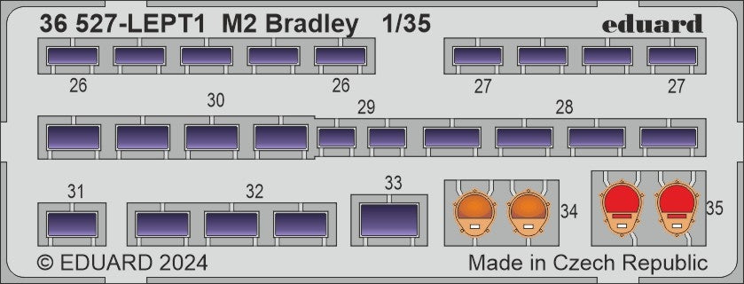Eduard 36527 M2 Bradley MAGIC FACTORY 1/35