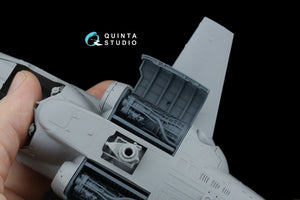 Quinta Studio QT48082 Ka-52/Ка-52М Engine with bay and cover, starboard (Zvezda/Quinta) 1/48