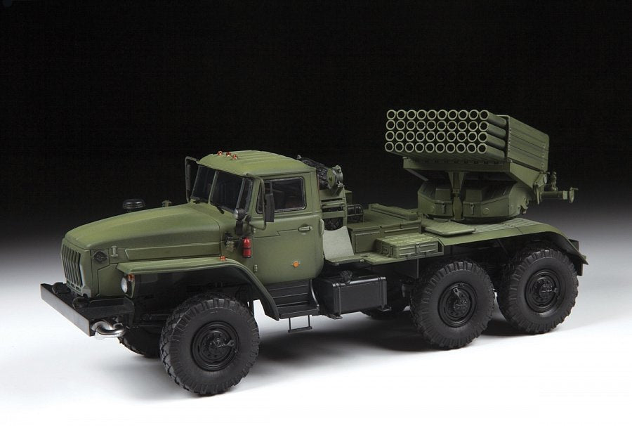 Zvezda 3655 Multiple Rocket Launcher BM-21 &amp;quot;Grad&amp;quot; 1/35 – image 3