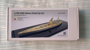 Very Fire VF700004 Battleship HMS Nelson Detail up Set for Trumpeter 06717 1/700 – imagen 2