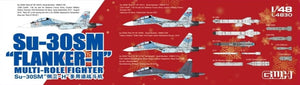 Great Wall Hobby L4830 Su-30SM Flanker-H Multirole Fighter 1/48 – immagine 3