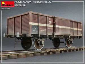 MiniArt 35296 RAILWAY GONDOLA 16,5-18t 1/35 – immagine 3