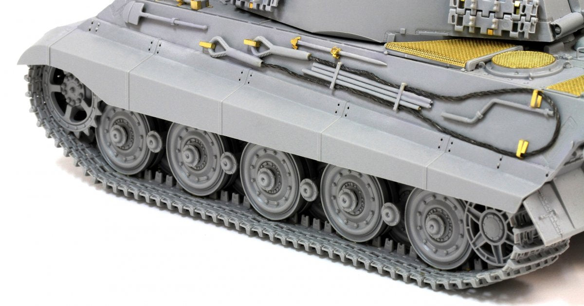 Dragon 6900 Kingtiger Late Production w/New Pattern Track s.Pz.Abt.506 Ardennes 1944 1/35 – Bild 4