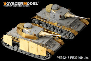 Voyager Model PE35409 WWII German Pz.Kpfw.IV Ausf.G basic w/smoke discharger For DRAGON 1/35 – immagine 9