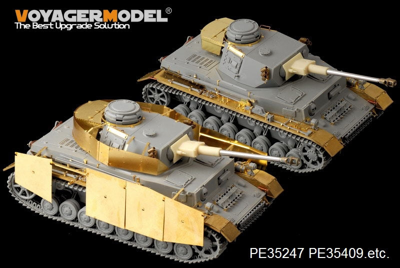 Voyager Model PE35409 WWII German Pz.Kpfw.IV Ausf.G basic w/smoke discharger For DRAGON 1/35 – immagine 9