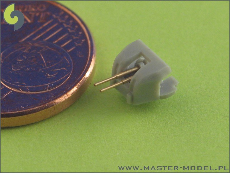 Master SM-700-015 British 4in/45 (10.2 cm) QF HA Marks XVI barrels (14pcs) - most British warships – Bild 3