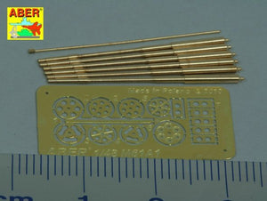 Aber A48 050 Set of barrels for 20 mm gun M61A1used in modern US Force aircrafts 1/48 – immagine 8