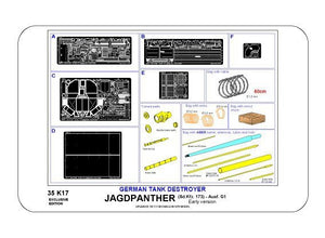 Aber 35K17 Sd,Kfz. 173 Jagdpanther-première version (1/35) – image 10