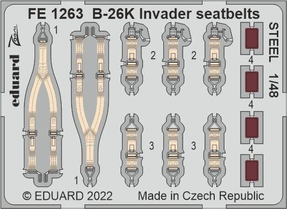 Eduard BIG49326 B-26K Invader ICM 1/48 – Bild 5