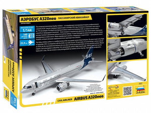 Zvezda 7037 Airbus A320neo 1/144 – zdjęcie 2