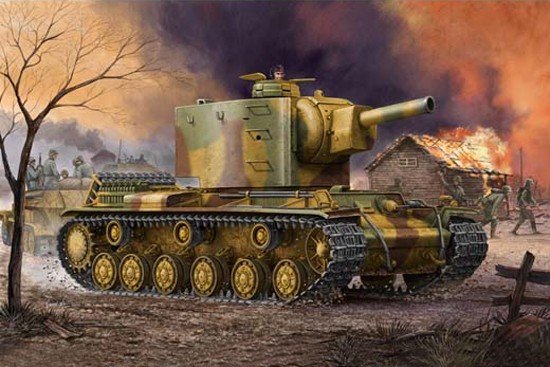 Trumpeter 00367 German Pz.Kpfm KV-2 754(r) Tank 1/35