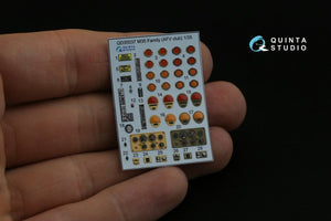 Quinta Studio QD35037 M35 Family 3D-Printed &amp;amp; coloured Interior on decal paper (AFV club) 1/35 – Bild 7