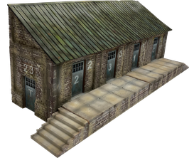 RT-Diorama 35023 RAILROAD WAREHOUSE 1/35 – zdjęcie 5